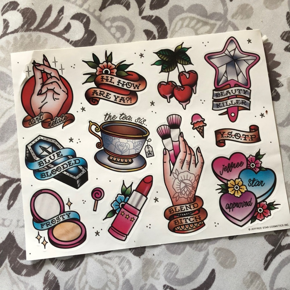 Jeffree Star Stickers